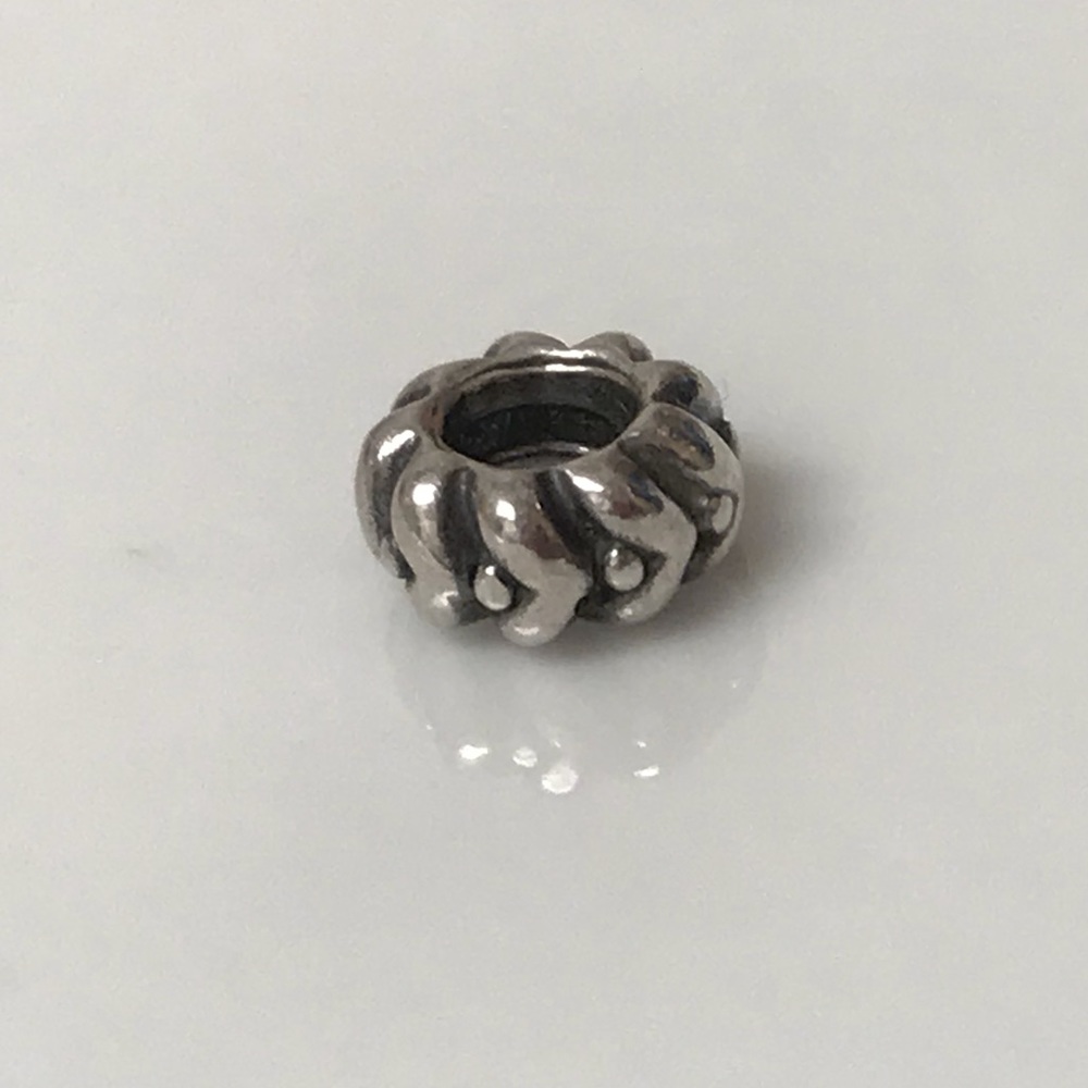 Pandora small heart spacer charm